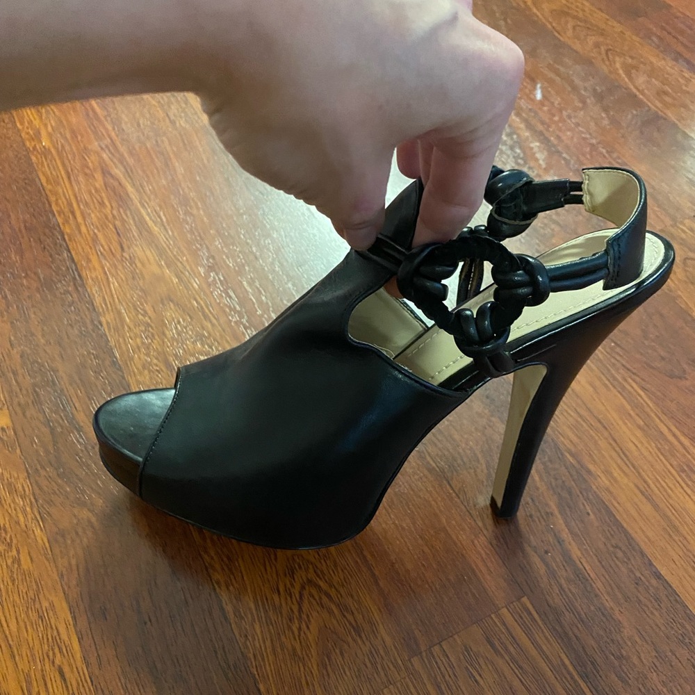 Calvin Klein super sexy platform heels, never worn NWOT